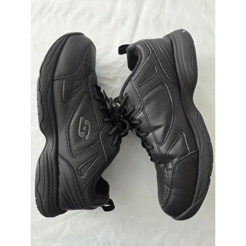 Skechers‎ Work Relaxed Fit Slip Resistant Memory Foam Shoes Men's 8.5 Black